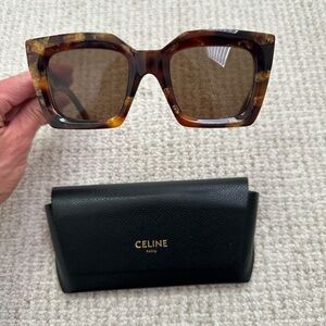 Celine Tortoise Sunglasses